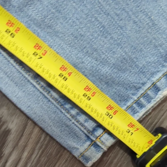 Light Blue Distressed Women’s Jeans 12 - Picture 11 of 11